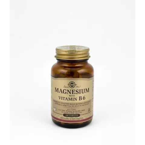 Solgar Magnesium with vitamin B6
