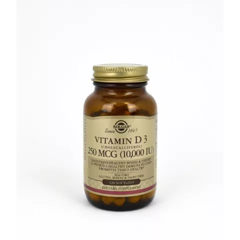 Solgar Vitamin D3 250 MCG (10,000 IU)
