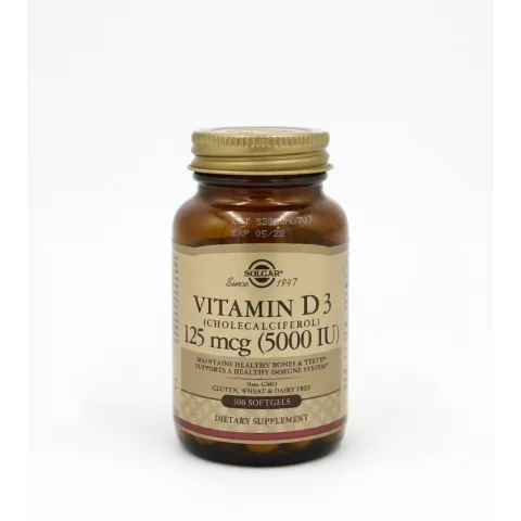 Solgar Vitamin D3 5000IU