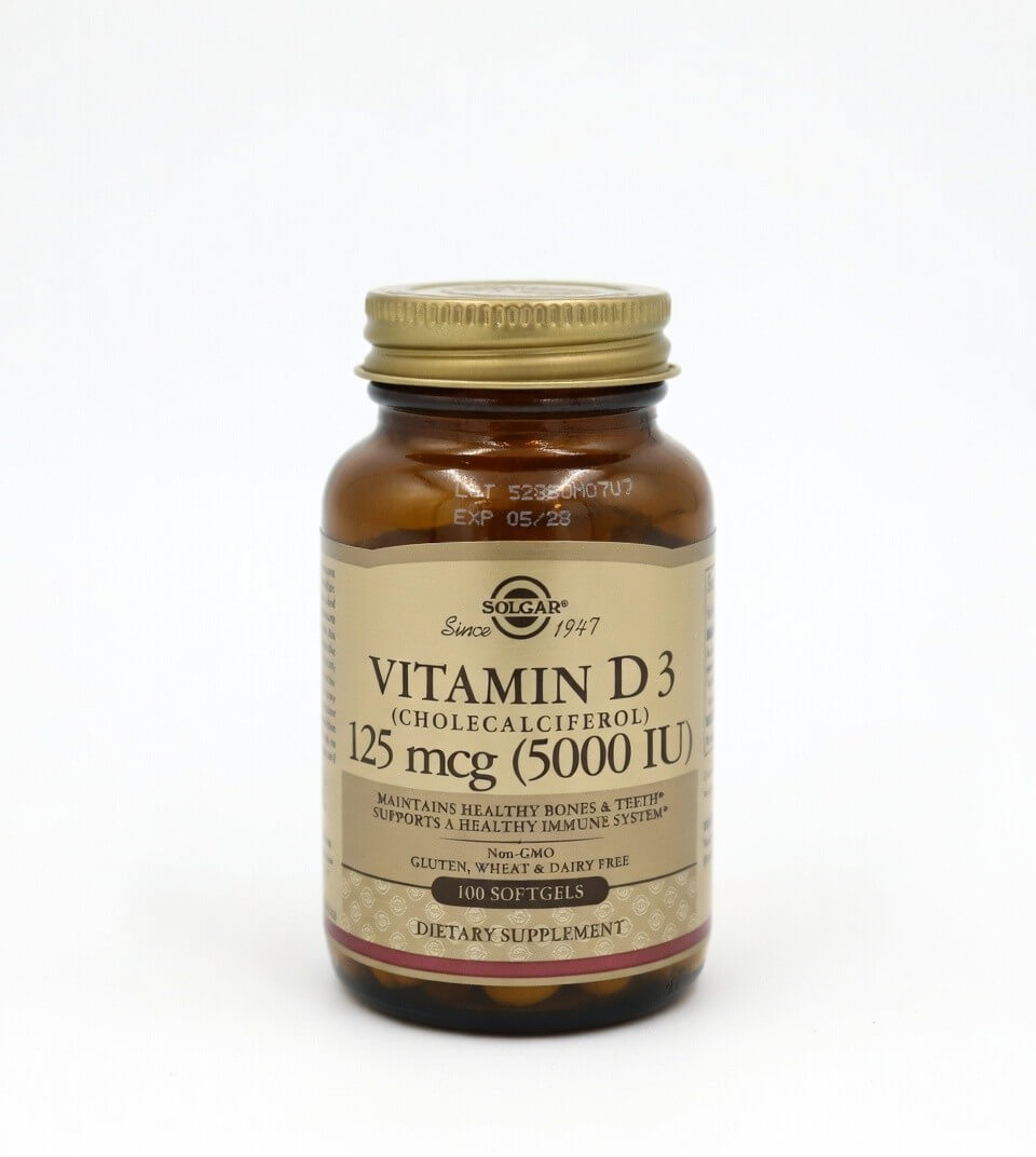 Solgar Vitamin D3 5000IU